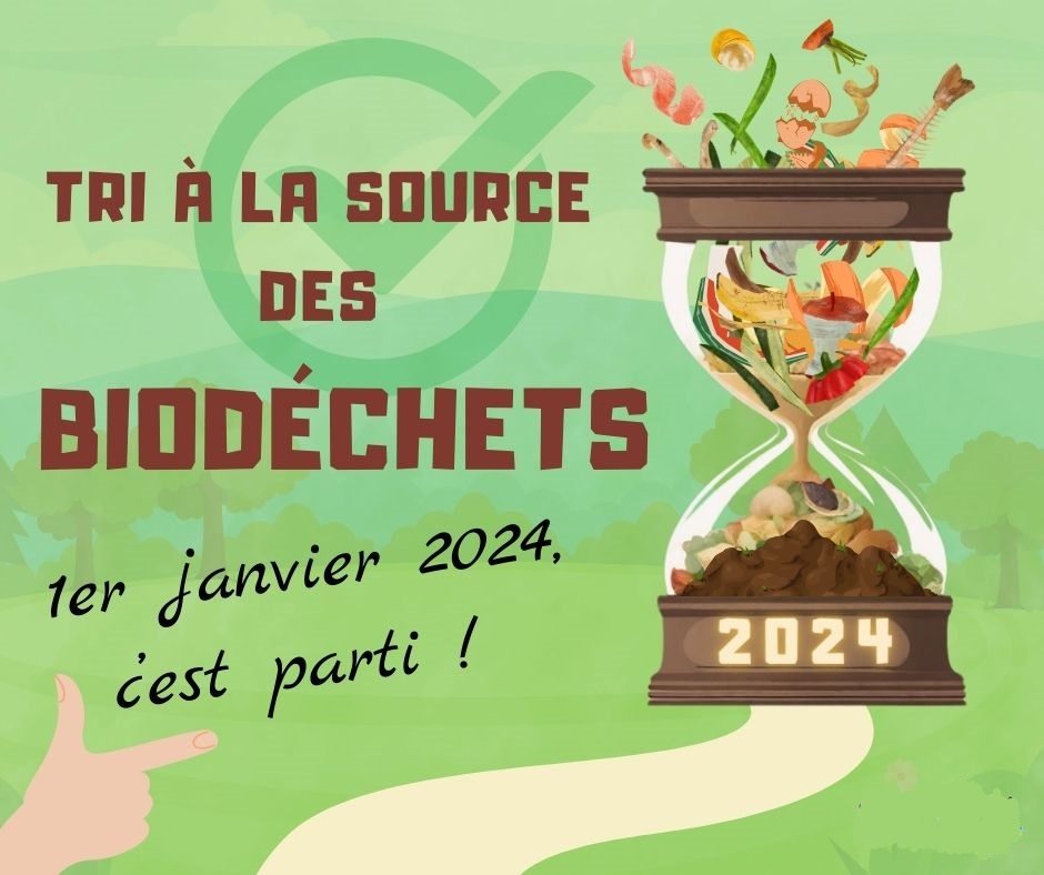 Valoriser les biodéchets à partir du 1er janvier 2024